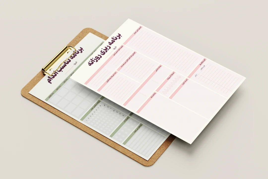 دانلود پلنر 6 تایی (روزانه-هفتگی-تناسب اندام-بودجه و ...)