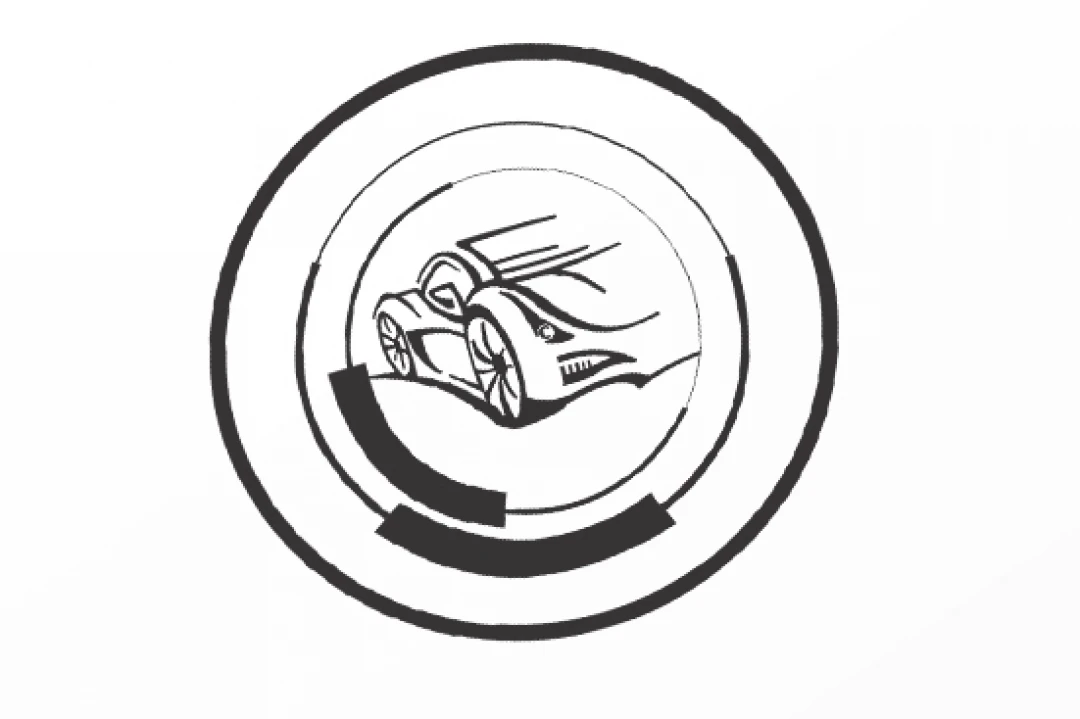 طرح مهر و لوگوی برای نمایشگاه ماشین(3) با فرمت کورل دراو