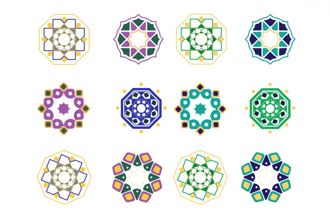 مجموع (پک) طرح اسلیمی مناسبتی