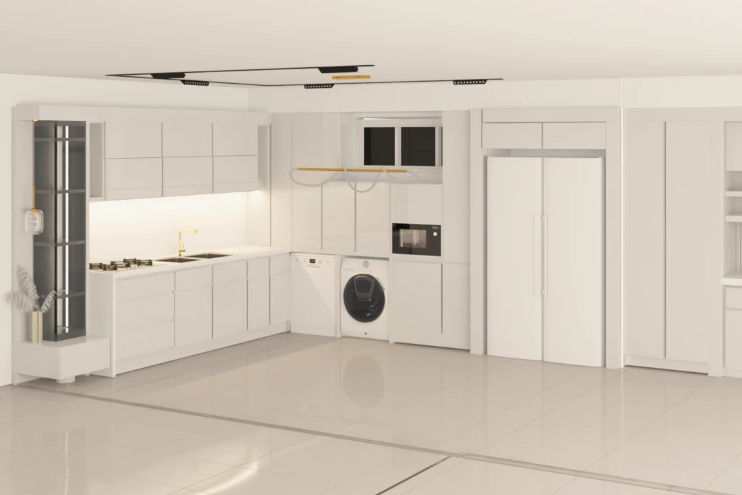 صحنه اماده کابینت