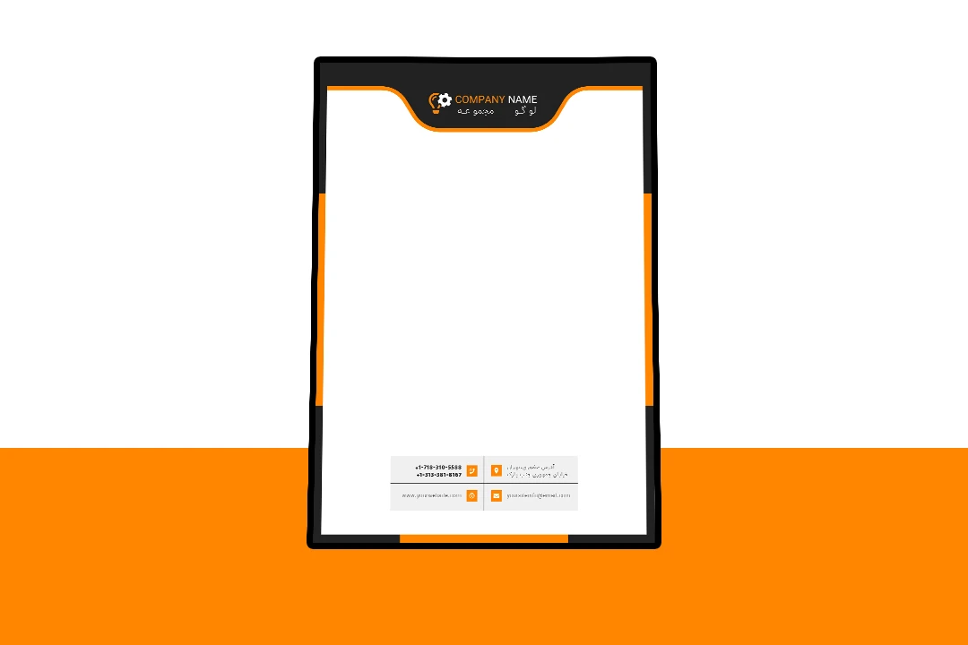 سربرگ پریمیوم لایه باز فتوشاپ