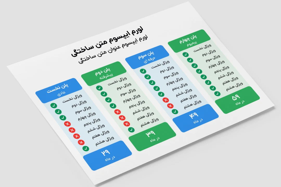 طرح اینفوگرافیک مقایسه ای اینفوگرافیک محصول و مقایسه آمار و عملکرد لایه باز آماده خام فتوشاپ psd و ایلاستریتور ai