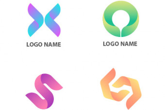 قالب آماده لایه باز لوگو