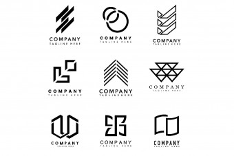 دانلود قالب لایه باز آماده لوگو