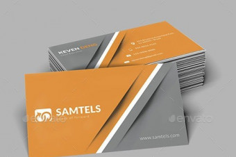 طرح لایه باز کارت ویزیت Msdoc Business Card 9432073