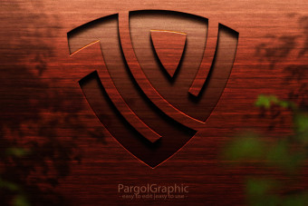 قالب موکاپ لوگو