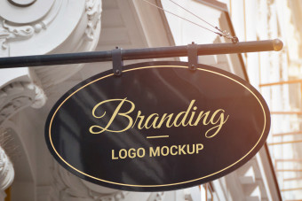 قالب موکاپ لوگو