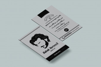 کارت ویزیت مینیمال با قابلیت شخصی سازی