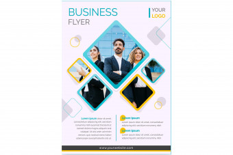 قالب لایه باز تراکت تبلیغاتی