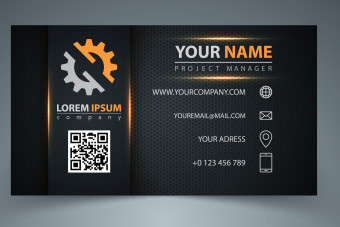 قالب لایه باز آماده کارت ویزیت C-9