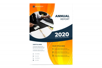 قالب لایه باز تراکت تبلیغاتی