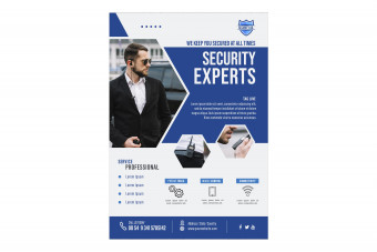 قالب لایه باز تراکت تبلیغاتی