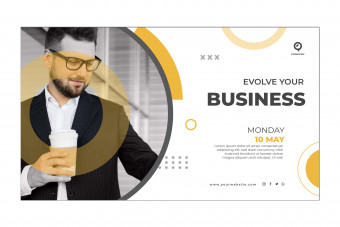 قالب لایه باز پوستر تبلیغاتی