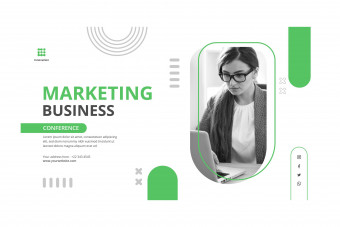 قالب لایه باز پوستر تبلیغاتی