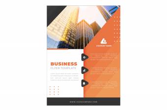 طرح لایه باز ایلاستریتور تراکت تبلیغاتی