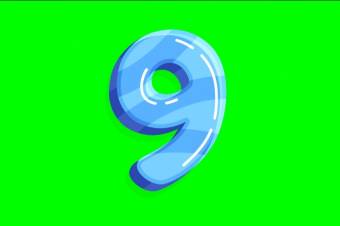 پرده سبز ثانیه شمار (تایمر)