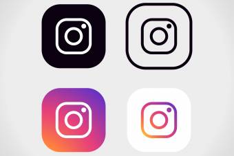 دانلود لوگو لایه باز اینستاگرام