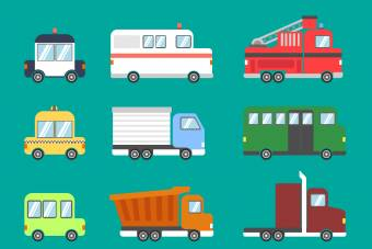 وکتور وسایل نقلیه