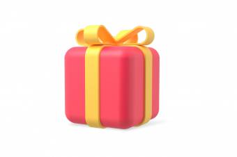 آیکن 3D (سه بعدی) جعبه هدیه