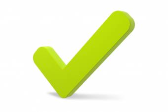 آیکن 3D (سه بعدی) تیک موفقیت