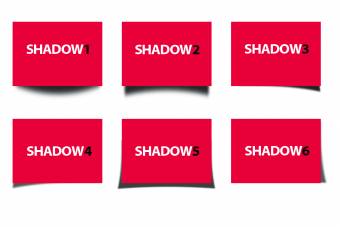 دانلود طرح لایه باز افکت سایه کاغذ و پوستر