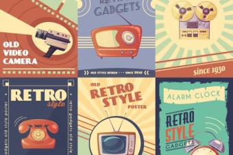 دانلود مجموعه بکگراند وینتیج