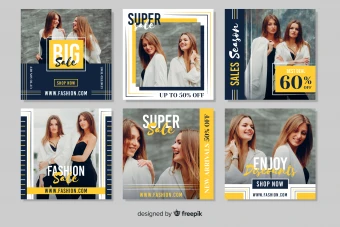 دانلود قالب پست اینستاگرام فروش ویژه