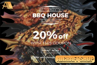 دانلود فایل لایه باز فروش غذا برای فتوشاپ