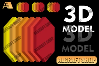 دانلود مدل 3 بعدی برای ایلاستریتور