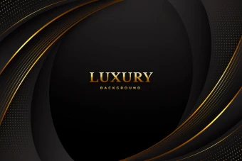 دانلود پس زمینه لایه باز مشکی طلایی