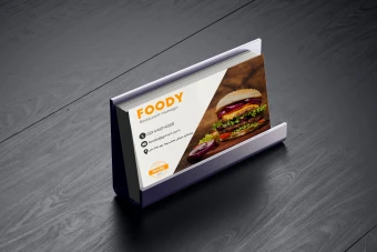 کارت ویزیت فست فود