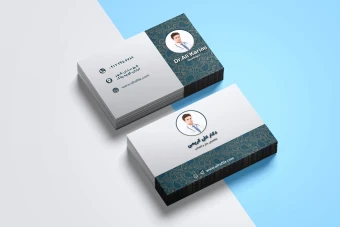 طرح لایه باز کارت ویزیت شخصی