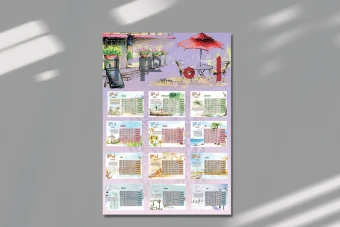 دانلود تقویم دیواری 1401