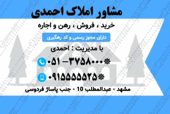 کارت ویزیت املاک