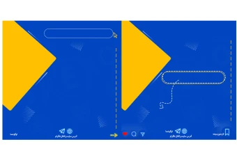 دو قالب پست اینستا