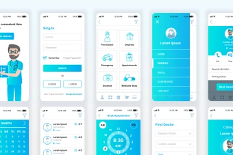 وکتور لایه باز اپلیکیشن پزشکی