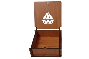 طرح سه بعدی جعبه جواهرات چوبی