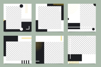 تمپلیت کاور پست اینستاگرام