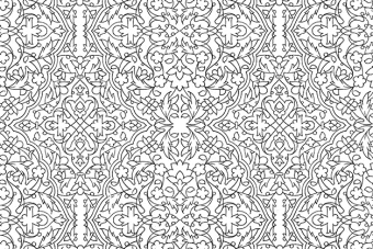 طرح وکتور تذهیب