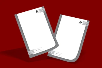 طرح سربرگ و اوراق اداری طرح شیک برای کلیه مشاغل