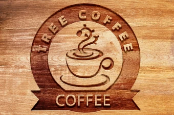 دانلود طرح لایه باز موکاپ فوتوشاپ (لوگو چوب ) فرمت PSD