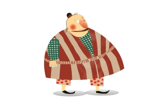 کاراکتر لایه باز صمد شکرستان