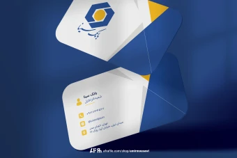 دانلود فایل لایه باز کارت ویزیت شیک