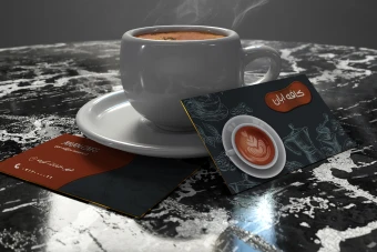 کارت ویزیت کافه