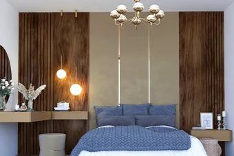 مدل سه بعدی اتاق خواب 3dmax+vray