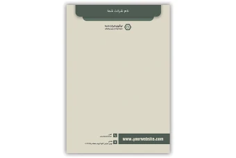 طرح لایه باز سربرگ مدل زیتون