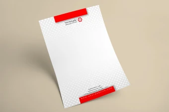 طرح لایه باز سربرگ شرکتی و اداری مدل ساره