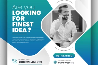 قالب پست اینستاگرام با موضوع مشاوره