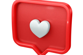 مجموعه طرح های 3d لایک اینستاگرام