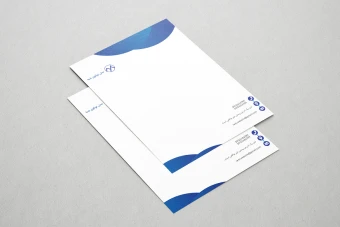 فایل لایه باز سربرگ شرکتی